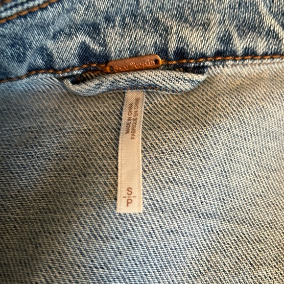 Free People Denim Jacket, Size Small - Picture 12 of 13